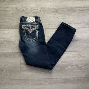 Stylish Dark Blue Women's Jeans